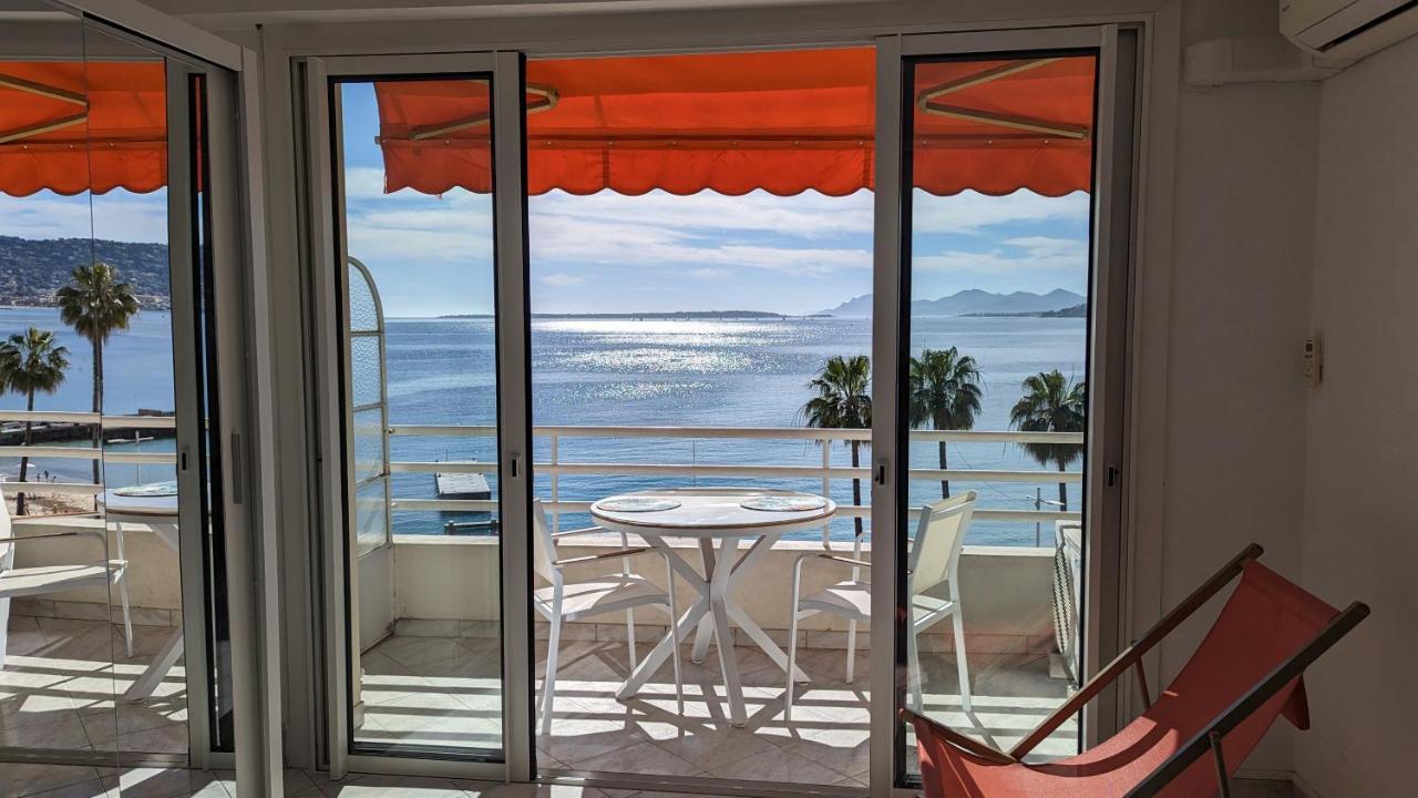 Superbe Appartement Vue Mer Panoramique Juan-les-Pins Exteriér fotografie