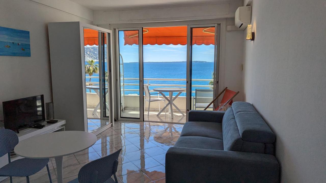 Superbe Appartement Vue Mer Panoramique Juan-les-Pins Exteriér fotografie