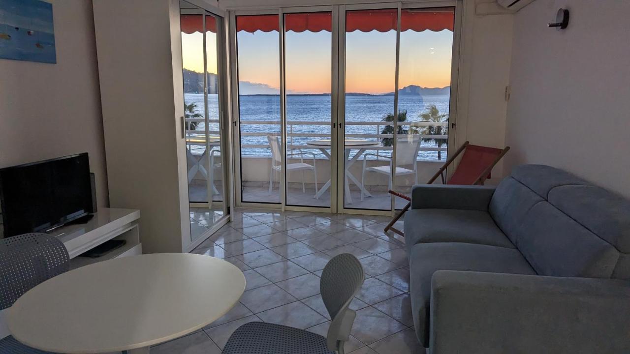 Superbe Appartement Vue Mer Panoramique Juan-les-Pins Exteriér fotografie