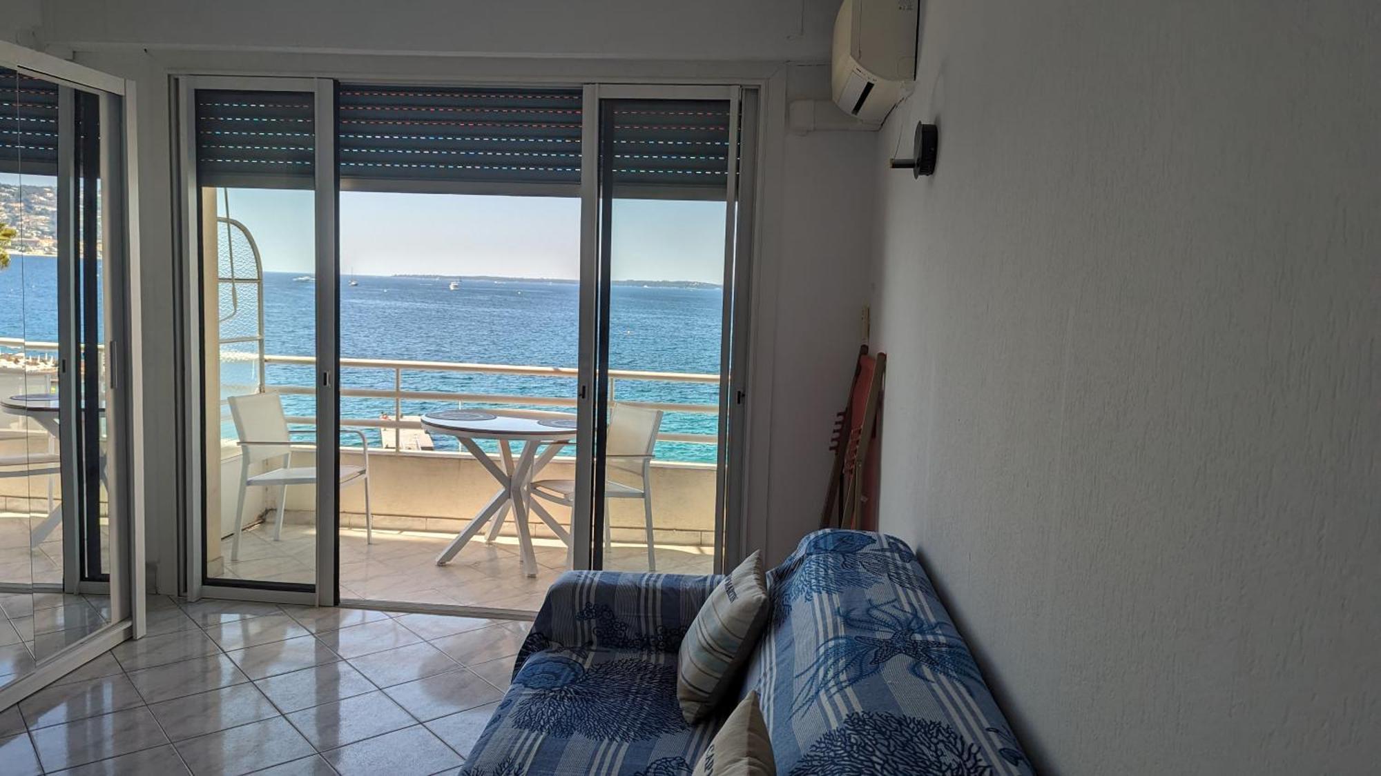 Superbe Appartement Vue Mer Panoramique Juan-les-Pins Exteriér fotografie